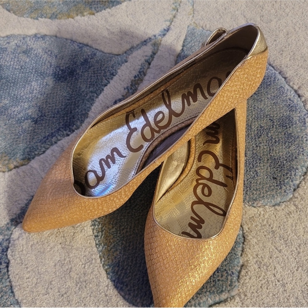 Sam Edelman Colleen Gold Flats
